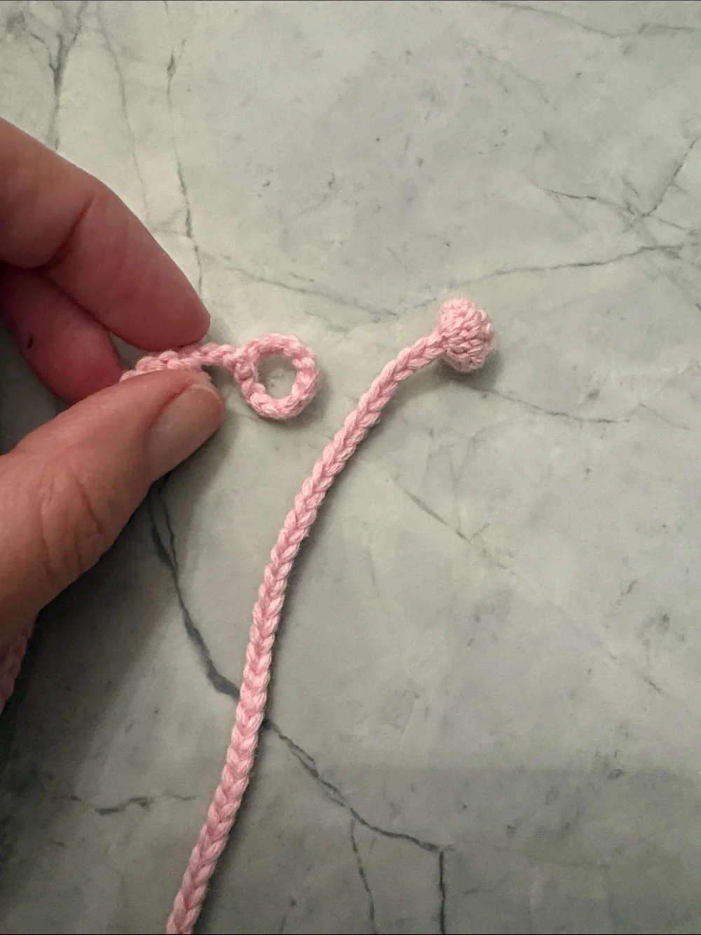 Hanna Andersson Pom Pom necklace.